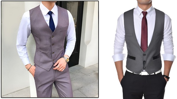 Mẫu áo khoác nam công sở Gilet