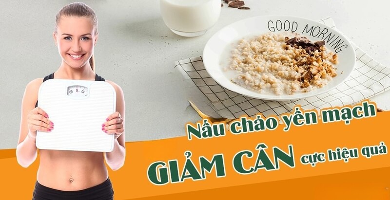 Cháo yến mạch giảm cân nhanh chóng