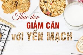 Thực đơn giảm cân bằng yến mạch để có vòng eo thon gọn