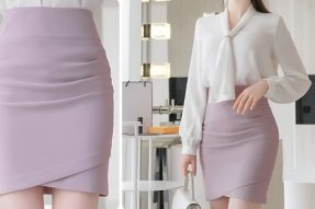 Bí quyết mix váy ngắn công sở không phản cảm cho 7 ngày