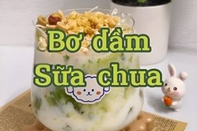 Cách làm bơ dầm sữa chua độc lạ không đắng ngon bổ dưỡng