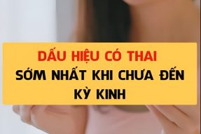 Dấu hiệu mang thai tuần đầu chuẩn xác các mẹ nên biết