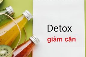 Uống Detox có giảm cân không? Cách làm nước uống detox giảm cân