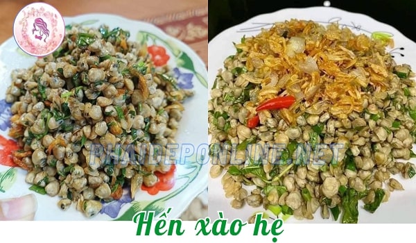 Hến xào hẹ