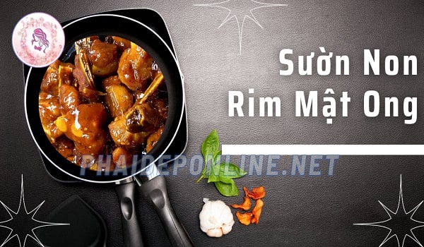 Sườn non rim mật ong